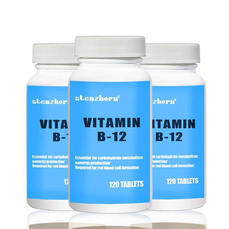 vitamin B12 1000mcg 120 units X 3B Altogether 360 units Multifunctional supplement Quality assurance