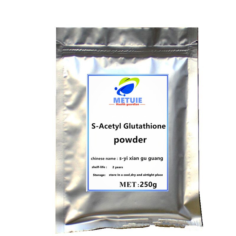 High Quality S-Acetyl-L-Glutathione Powder (GSH) skin Care Skin Whitening supplement Face Antioxidant Such As Vitamins C and E