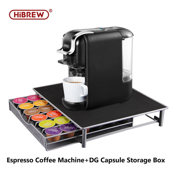 HiBREW Filter Coffee Machine Brewer for K-Cup capsule& Ground