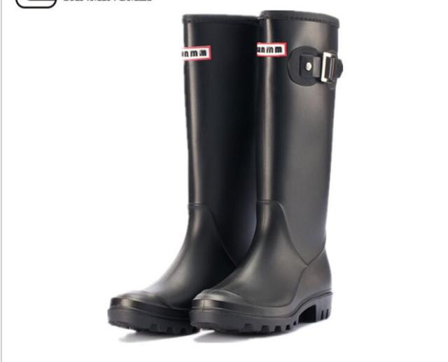 Women's boots thigh high Boots for Women rubber Waterproof Rainboots Ladies rain boots Boots botas mujer invierno 2022 sy411