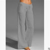 2023 Summer Cotton Linen Women's Pants Oversize Black Wide-leg Pants Casual Pants Female Trendy Loose Fashion Trousers Ladies