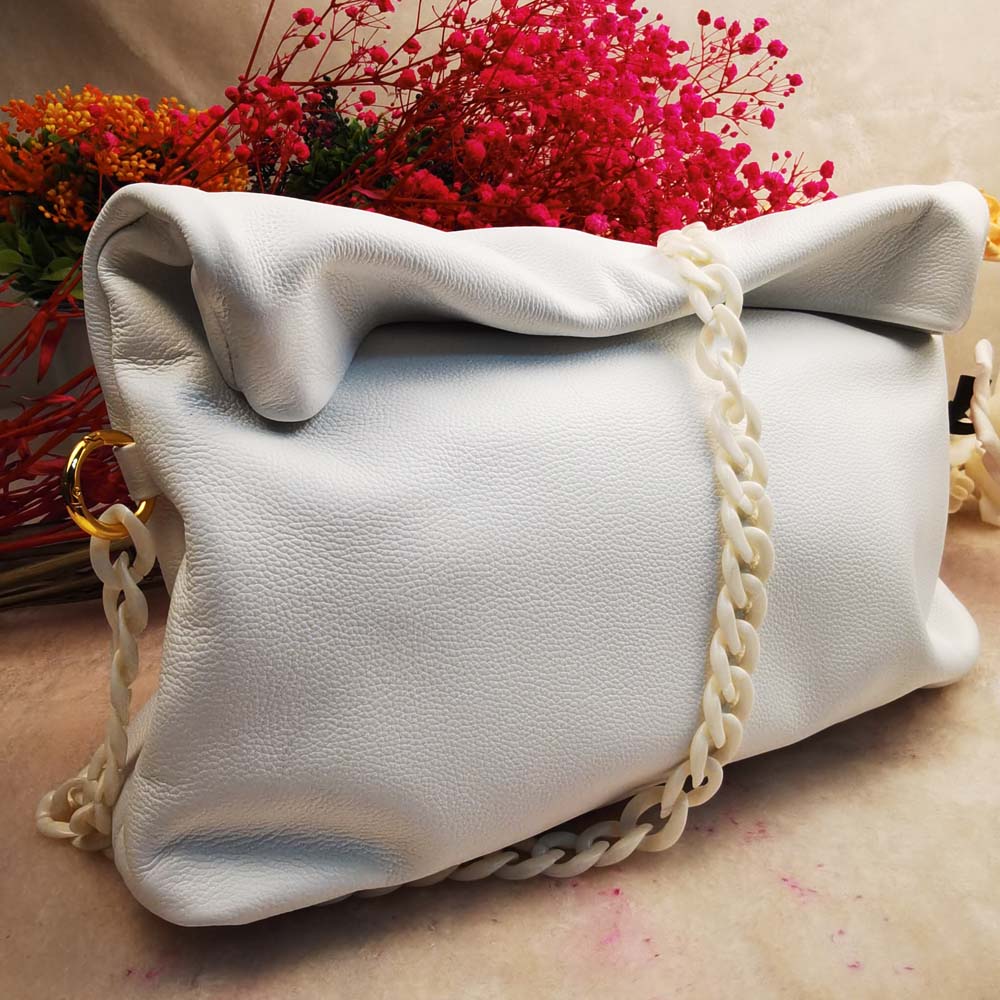 New Euro Design Crimping Handbags Hot Office Mobile Phone Pockets Women's Handbag High Quality Portable Genuine Leather Handbags