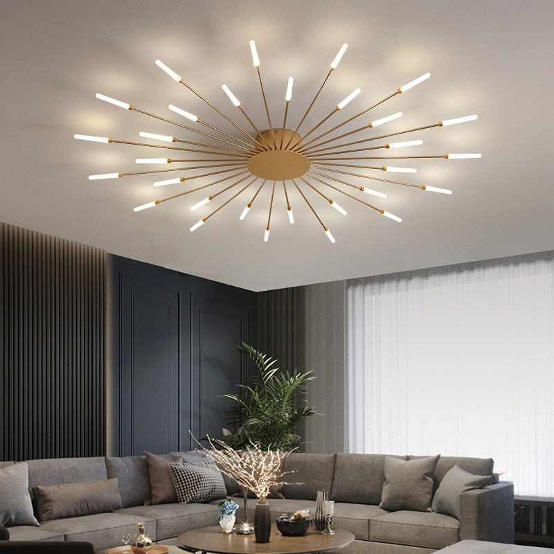 LED Chandelier Ceiling For Dining Living Room Bedroom Home Decoration Hanging Lights Gold Or Black Modern Creative New Fixtures