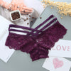 Sexy Panties Women Lace Low-Rise Solid Sexy Briefs Female Underwear Cross Strap Temptation Lingerie Ladies G String Thong