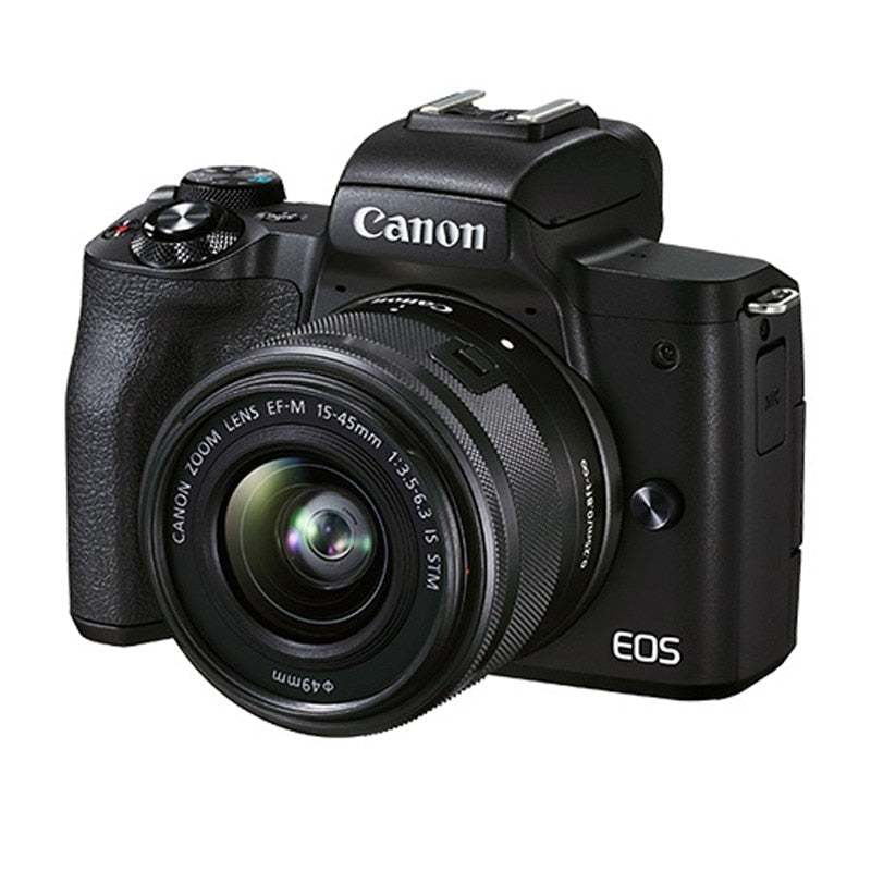 Canon EOS M50 Mark II Mirrorless Camera Digital Camera With EF-M 15-45mm F/3.5 Lens Compact Camera Professional Photography