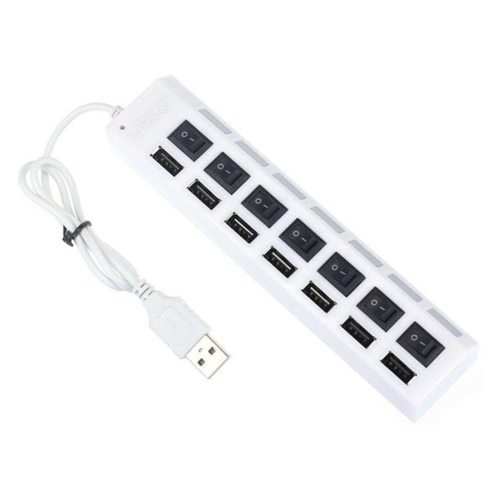 USB HUB 20.HUB USB Splitter Multi USB 2.0 HUB USB 4/ with Accessories Hab 7 PC Power Multiport For Computer Adapter Port A4J4