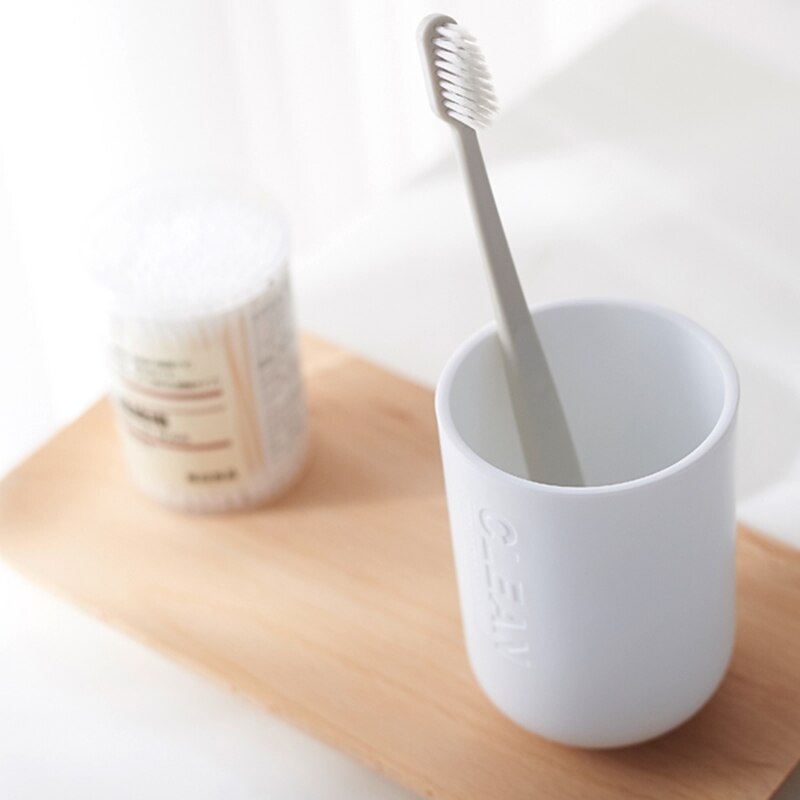 Reusable Bamboo Wooden Toothbrush Holder Eco Friendly Brushing Cup Emulsion Soap Dispenser Bathroom Kitchen Accessories