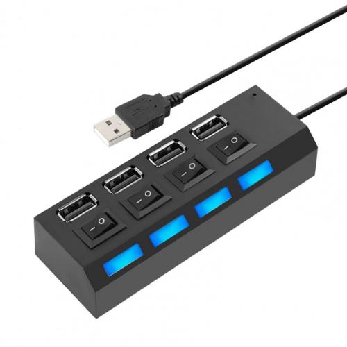 USB HUB 3.0 HUB USB Splitter Multi USB 3.0 2.0 HUB USB3 4 Port Multiport Hab PC Accessories with Power Adapter for Computer