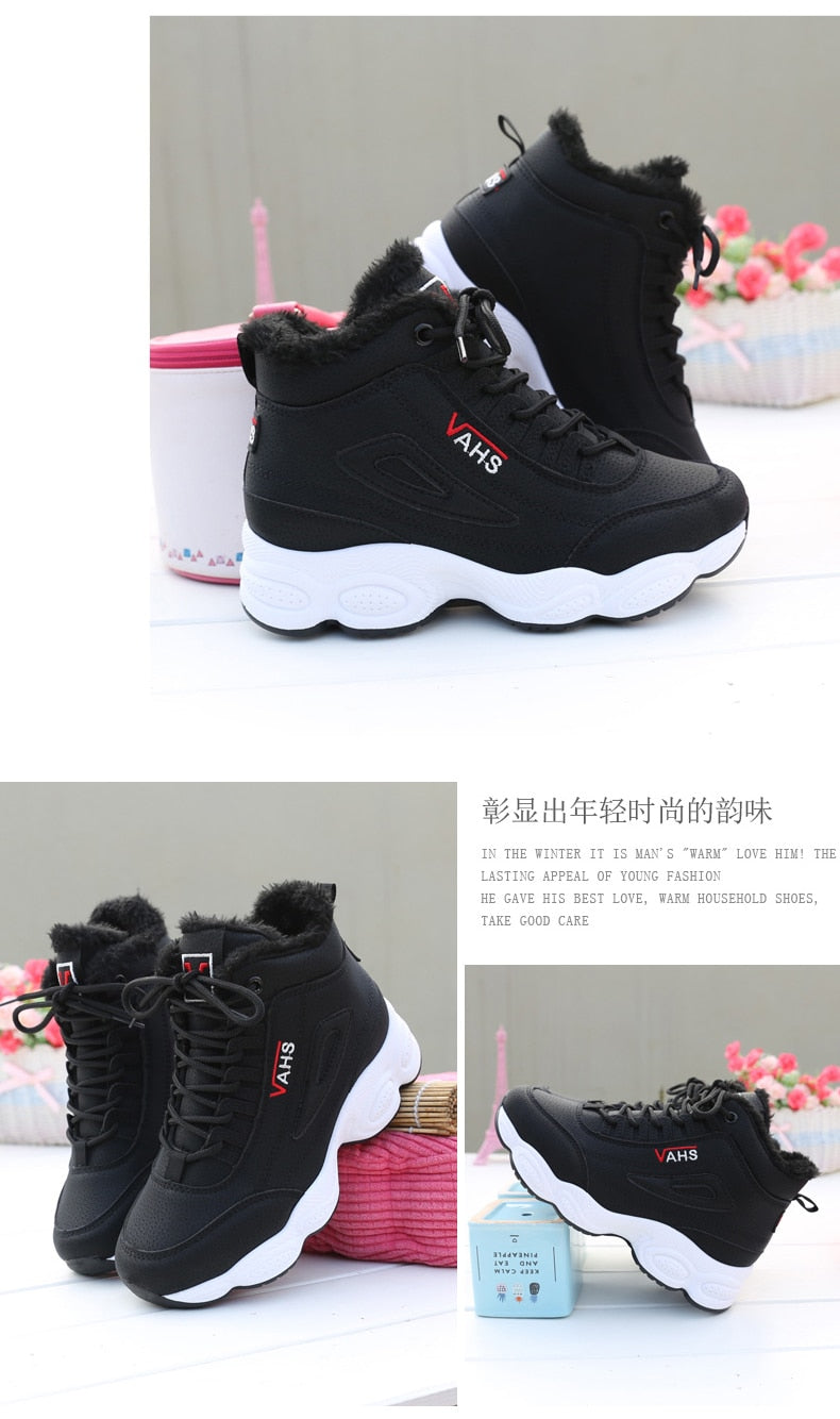 Casual Shoes Women&#39;s Winter Brand Vulcanize Shoes for Women Keep Warm Comfortable Outdoor Sneaker Zapatillas Mujer Leisure Shoe