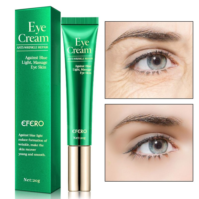 EFERO Anti-Wrinkle Eye Cream Against Blue Light Remove Dark Circles Lightening Eye Cream for Eyes Care Anti-aging Eye Creams