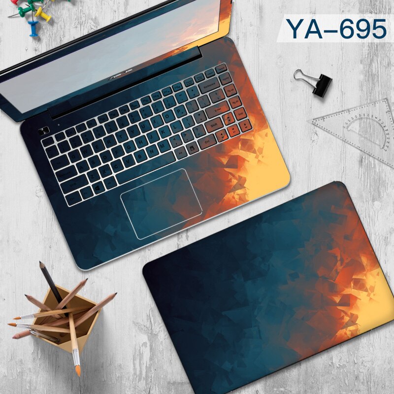 Doodle render of laptop sticker labtop decal waterproof computer stickers for ASUS A455L K555L N61 GL552 vinyl stickers