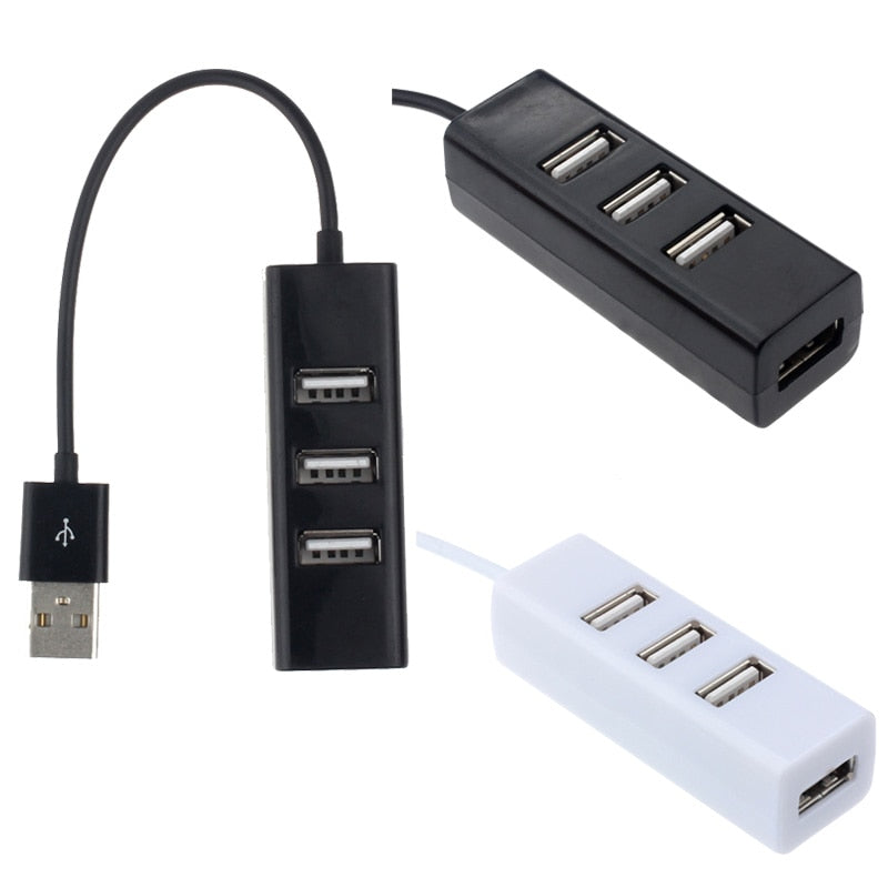 Mini High Speed 4 Ports USB HUB 2.0 Splitter Adapter Usb C Hub Usb splitter For Laptop PC Compute accessories USB Expansion