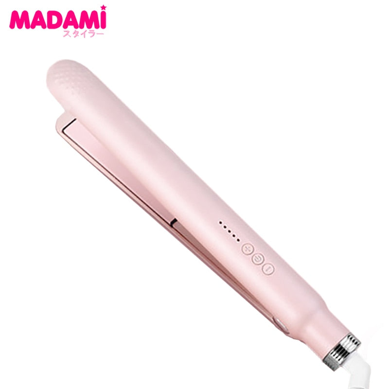 Hair Straightener Curler Tourmaline Ceramic Plate Straightening Irons Ion Hair Care Salon Flat Iron Fast Heat-up Styling Tools