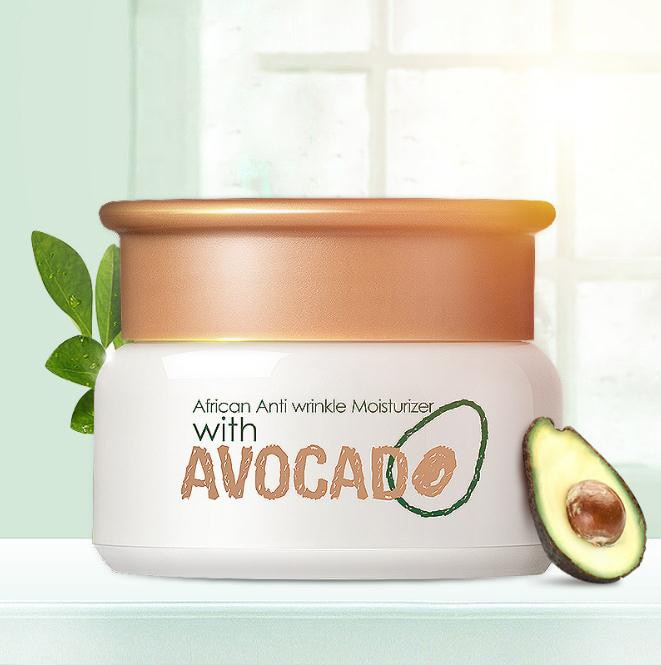 Avocado Face Cream Collagen Anti-Wrinkle Whitening Facial Cream Hyaluronic Acid Moisturizing Anti-aging Serum Skin Care TSLM1