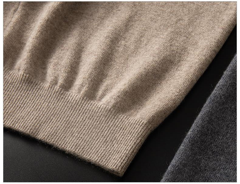 Men 100 Cashmere Sweater 2021 Men's Casual Winter Knit Warm Men Half Turtleneck Pullover Coat Outerwear Mens Sweaters And Pullo