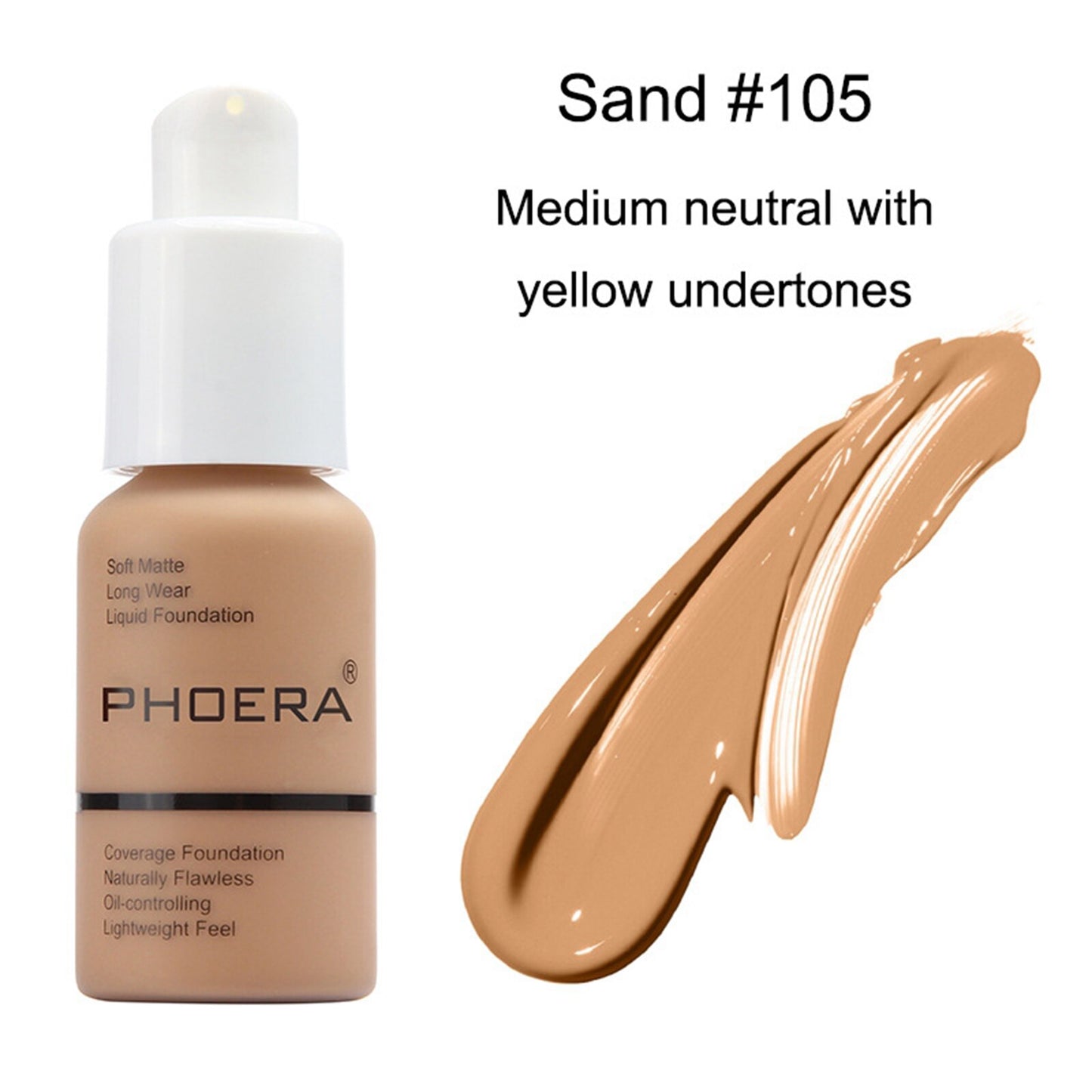 Liquid Foundation 30ml Blemish Concealer Long Lasting Shade for Women