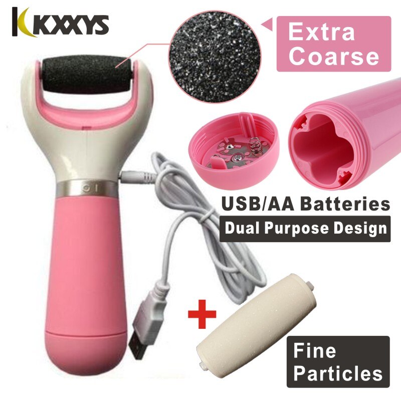 Electric USB Rechargeable Foot Grinder Heel File Grinding Exfoliator Pedicure Machine Foot Care Tool Grinding File Dead Skin