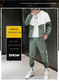 YAPU 2021 NEW 2 Pieces Sets Tracksuit Men Hooded Sweatshirt+pants Pullover Hoodie Sportwear Suit Male Camouflage Joggers