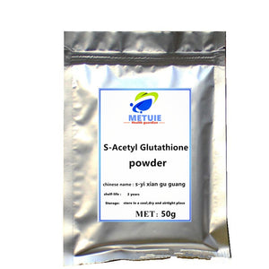 High Quality S-Acetyl-L-Glutathione Powder (GSH) skin Care Skin Whitening  supplement Face Antioxidant Such As Vitamins C and E