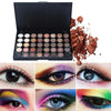 Eyeshadow Palette Holographic Shiny Matte Glitter Pigment Eye Shadow Pallete 40 Colors Metallic Diamond Makeup Palette