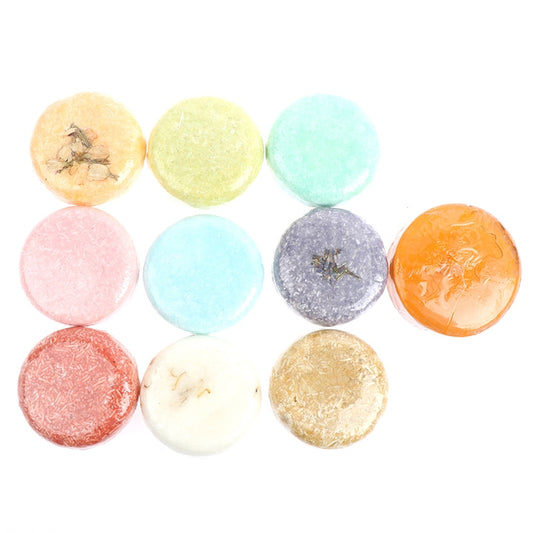 1PCS Fashion Handmade Hair Shampoo Soap Cold Processed Shampoo Bar 100% Pure Plant Hair Shampoos Hair Care