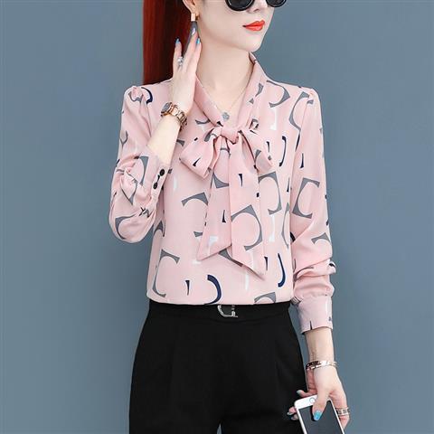 Chiffon Shirt New Annals Dress In 2022 Foreign Style Fashion Undies Women's Long Sleeve Top Spring And Autumn Blouse Gir