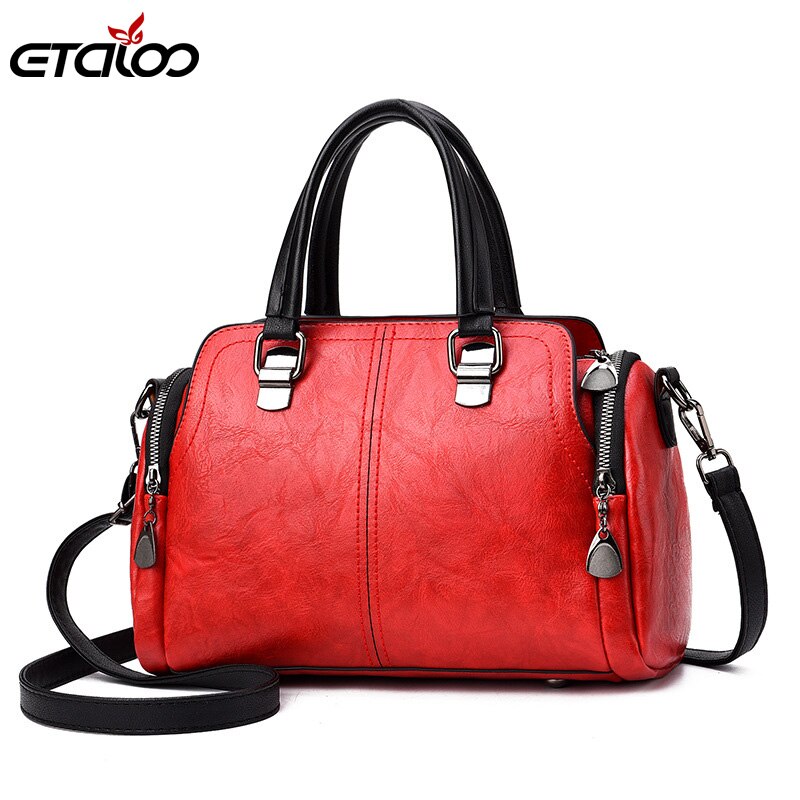 CILMI HARVILL CHHC 2022 women's classic handbag retro design fashion trend leather material high-quality metal zipper