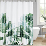 NICETOWN 60 Patterns Green Plant Shower Curtain Bathroom Waterproof Polyester Leaves 3D Printing Curtains for Bathroom Shower