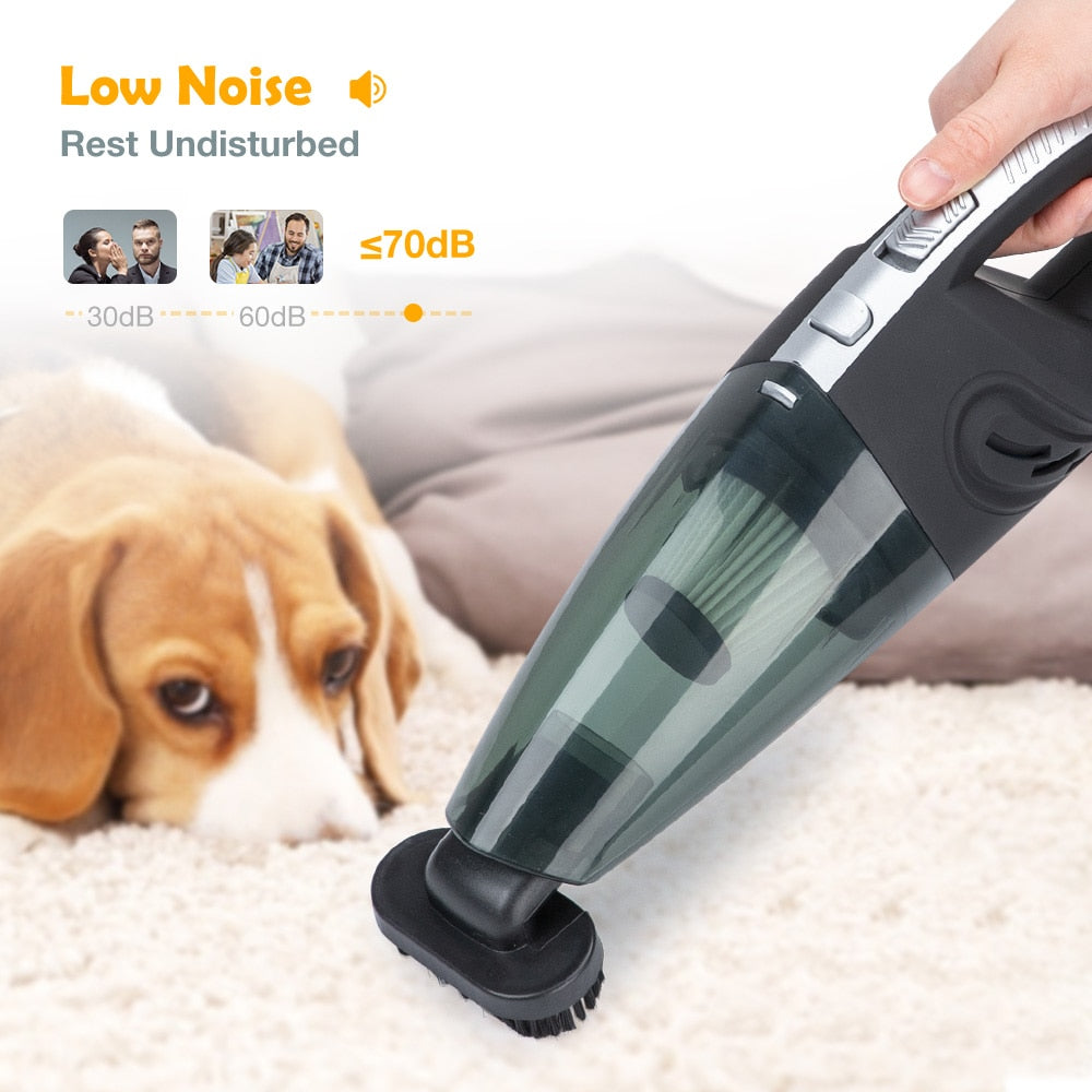 Wireless Vacuum Cleaner For Car 7000PA Portable Mini Vacuum Cleaner Car Cyclone Handheld Power Suction Cordless Vaccum Cleaners