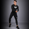 Tracksuit Men Sports Suit Gym Fitness Compression Clothes Running Jogging Sportwear Exercise Workout Rashguard Tights