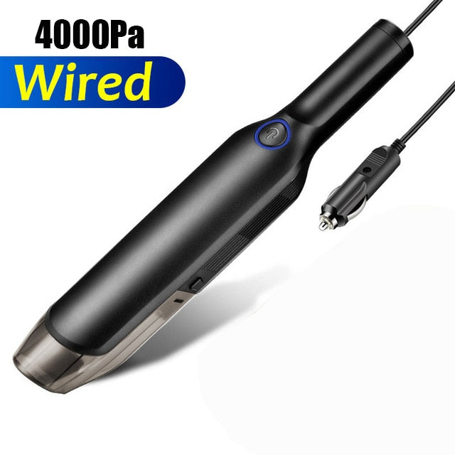 6650 Car Vacuum Cleaner 4000Pa/5000Pa Wireless Handheld For Desktop Home Car Interior Cleaning Mini Portable Auto Vaccum Cleaner