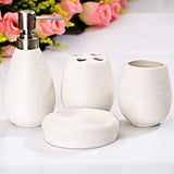 Home Bathroom Set Creative Pattern Ceramic Bathroom Four-piece Suit Gift Suitable for Family Hotels