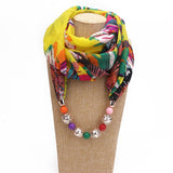 2020 Necklace Pendant Scacarves Women Foulard Femme Accessories Muslim Hijab Stores