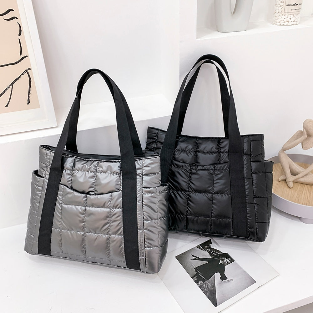 2021 PU Leather Handbags Women's Designer Handbag The Big Women's Lattice Lock Shopping Bag Large Handbags Tote Shoulder Bags