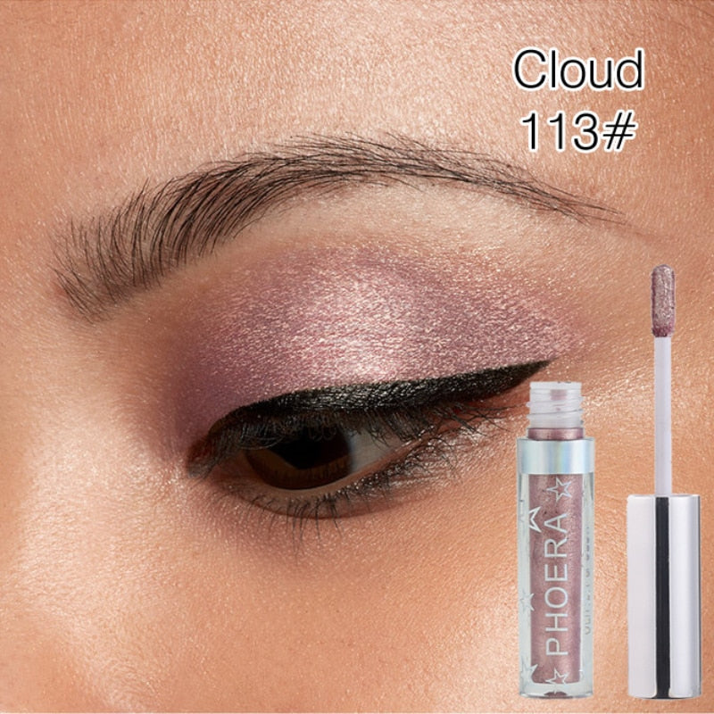 Liquid Eyeshadow Shimmer Metall Diamond Glitter Pearl Eye Shadow Long-lasting Waterproof Eyes Makeup Beauty Cosmetic TSLM