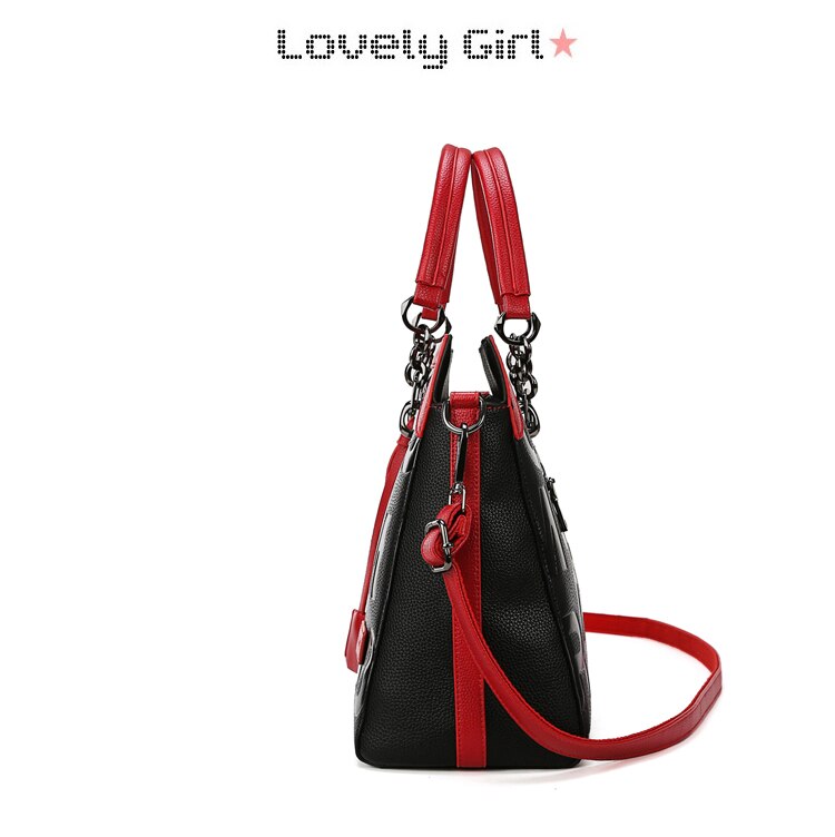 High Quality Women Pu Leather Handbags Shoulder Bags Fashion Designer Ladies Large Capacity Casual Ladies Tote Messenger Bags