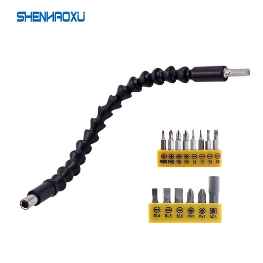 Electronics Drill Cardan Shaft 295mm Flexible Shaft Bit Extention Screwdriver Bit Holder Connect Link Snake Drill Flexible Shaft