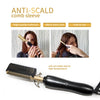 2 IN 1 Hair Straightener & Curler Heating Comb Dry Wet Use Flat Irons Hair Curler Styling Tools Hot Brush Comb
