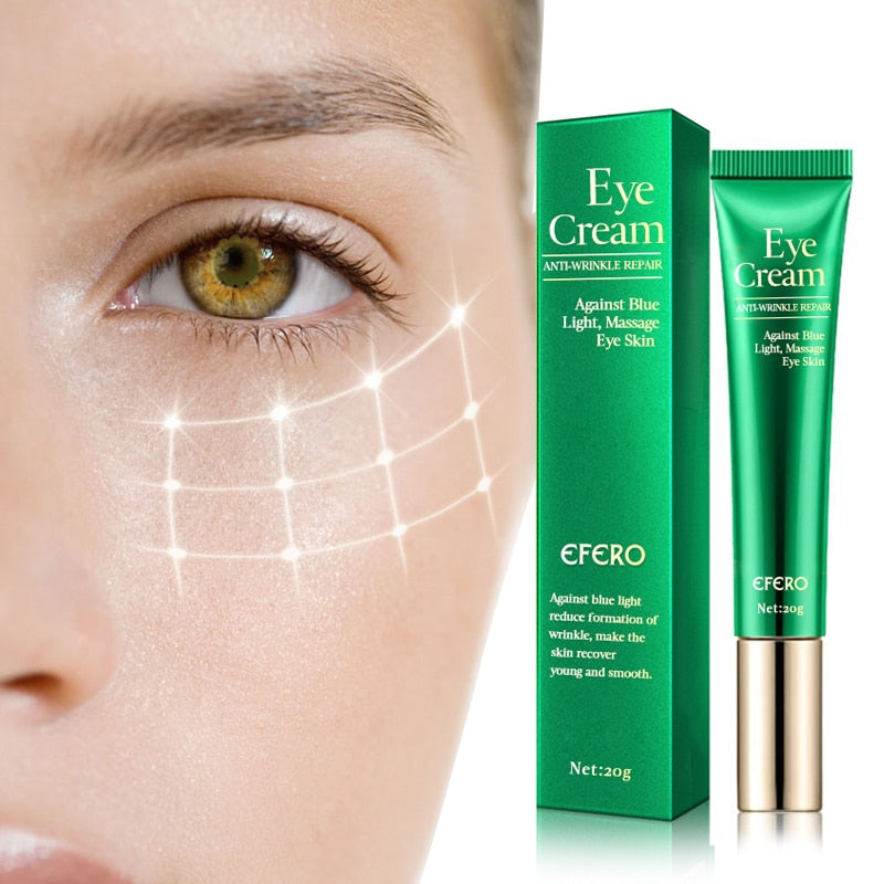 EFERO Anti-Wrinkle Eye Cream Against Blue Light Remove Dark Circles Lightening Eye Cream for Eyes Care Anti-aging Eye Creams