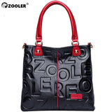 HOT ZOOLER Luxury Brand Handbags Women 2020 Designer Genuine Leather Bag Women Cow Leather Purses and Handbags Bolsa Feminina