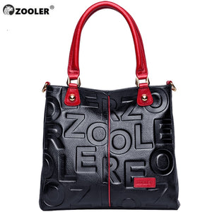 HOT ZOOLER Luxury Brand Handbags Women 2020 Designer Genuine Leather Bag Women Cow Leather Purses and Handbags Bolsa Feminina