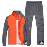 Brand Tracksuit Men Two Piece Clothing Sets Casual Jacket+Pant outwear sportsuit Spring Autumn Sportswear Sweatsuits Man clothes