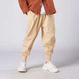 MrGB 2021 Cotton Linen Jogger Pants Men Streetwear Casual Harem Pants Men Trouser Summer Cool Pants Oversized Men's Clothing