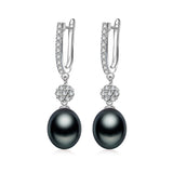 FENASY 925 Sterling Silver Drop Earrings Natural Freshwater Pearl Earrings For Women Handcrafted Fashion Party Wedding Jewelry