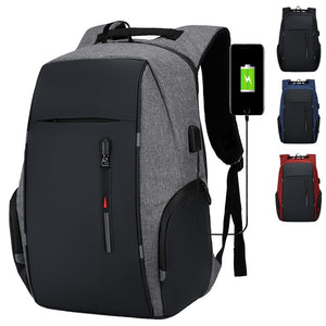 Backpack Men USB Charging Waterproof Laptop Backpack Women Casual Oxford Male Business Bag 15.6 Inch Computer Notebook Backpacks