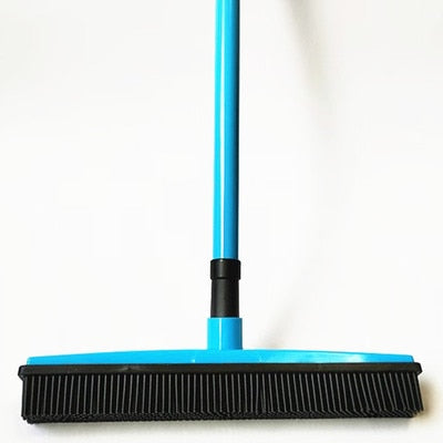 Multifunctional telescopic broom magic rubber besom cleaner pet hair removal brush home floor dust mop & carpet sweeper