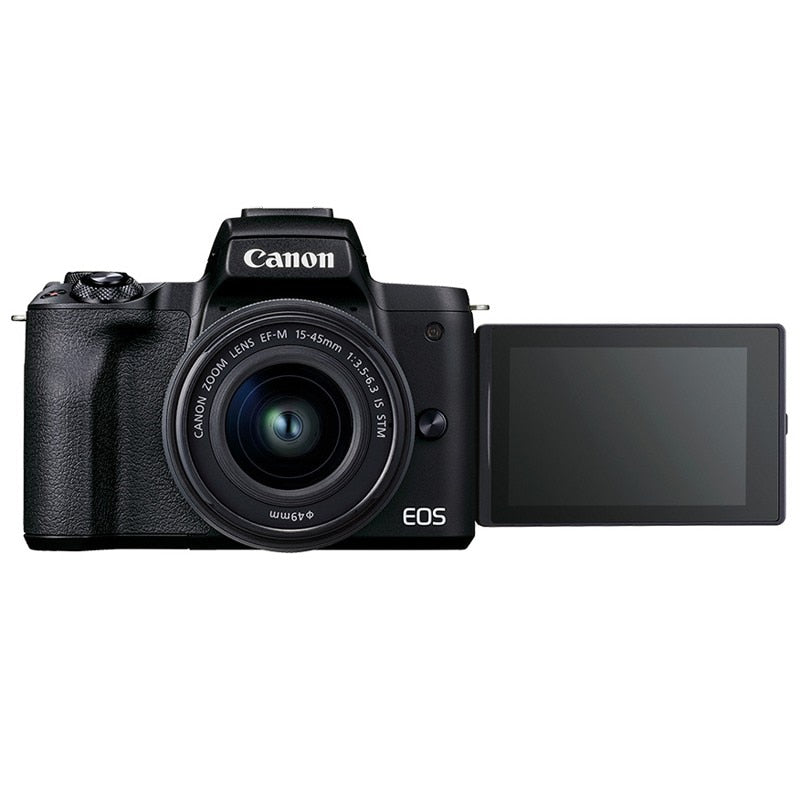 Canon EOS M50 Mark II Mirrorless Camera Digital Camera With EF-M 15-45mm F/3.5 Lens Compact Camera Professional Photography