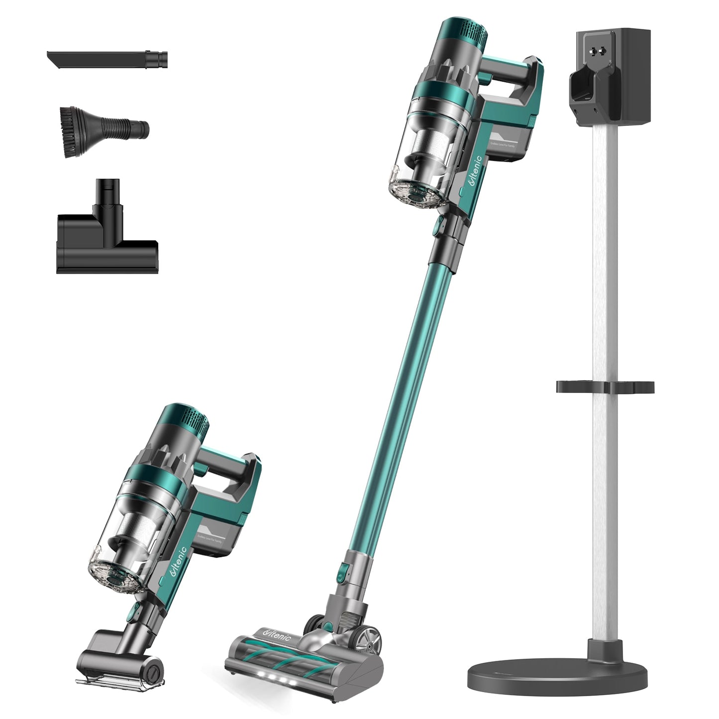 Ultenic U11 Cordless Vacuum Cleaner 25KPa Sweep&Mop Floor&Carpet smart Home Appliance Removable Battery All in one LED Display