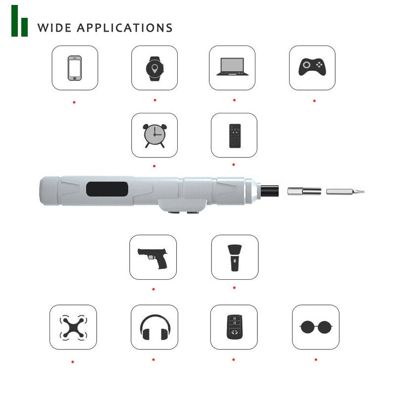 Cordless Electrical Screwdriver Mini Power Tools 3.6V Rechargeable Multifucntion Power Drill With 88pcs Bits Kits Set Household