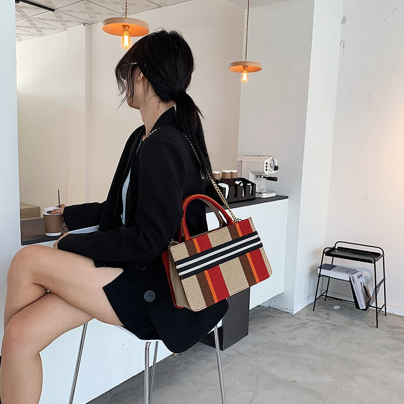 High Quality Women Canvas Handbags Casual Ladies Large Capacity Shoulder Bags Fashion Female Crossbody Bags for Women Tote Bag